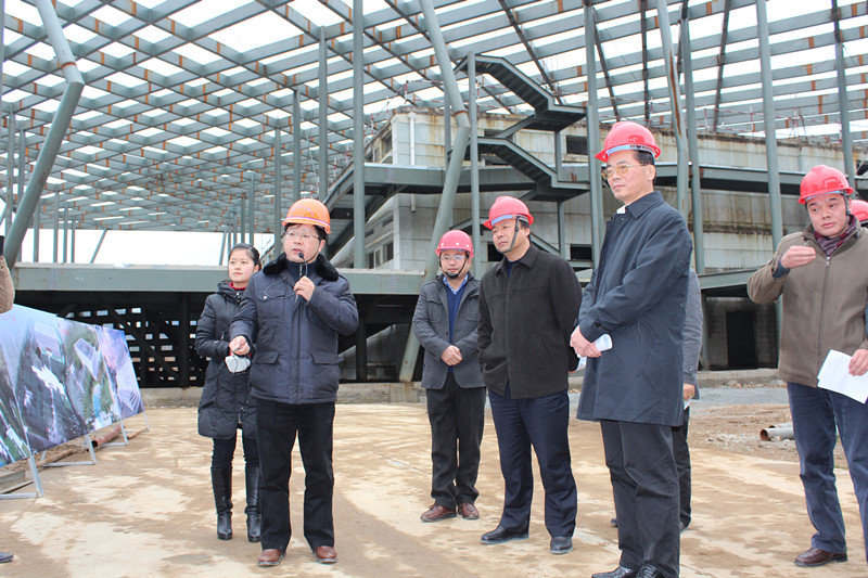 市委副書記、市長韓軍視察指導中國宣紙博物館建設